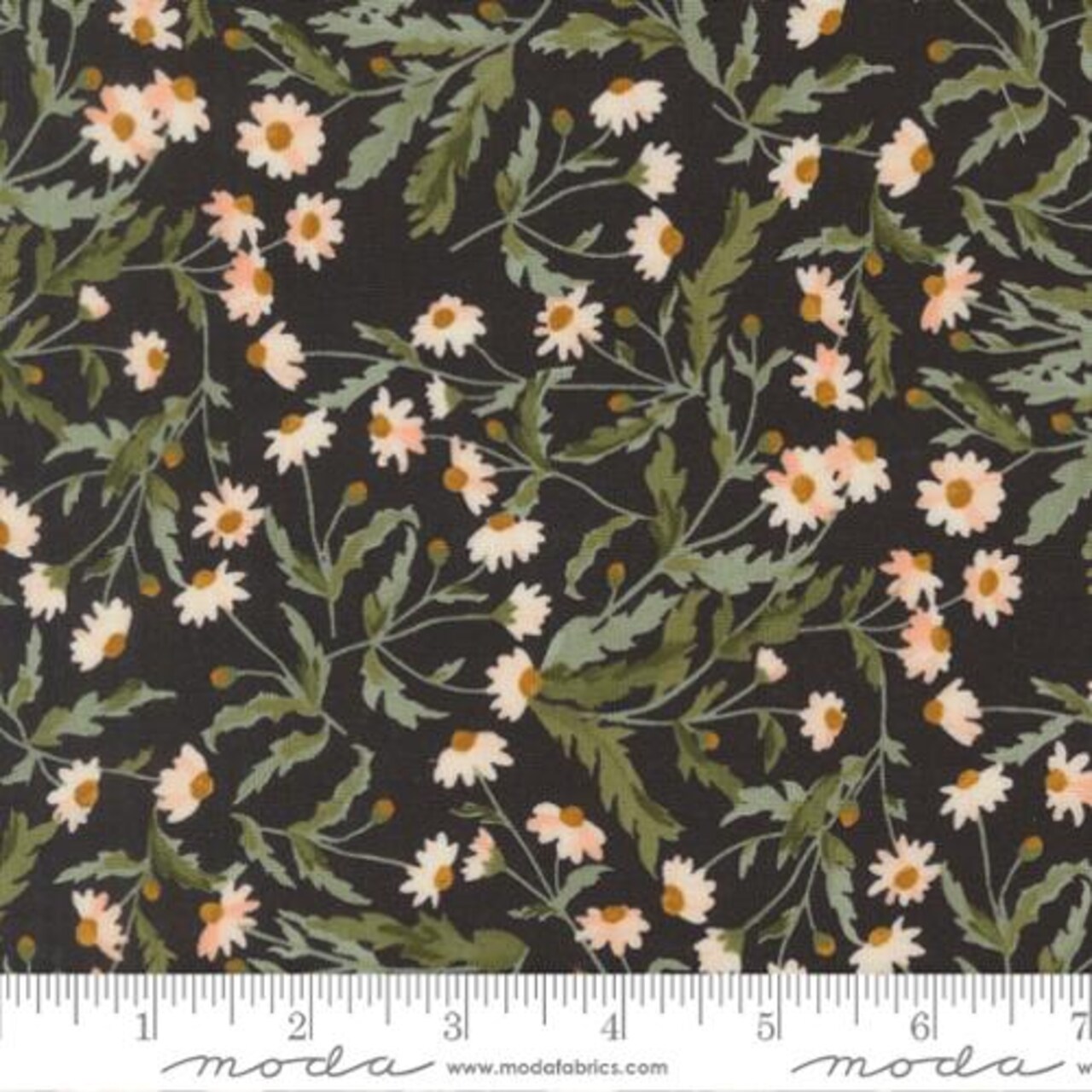 Fabric Moda Midnight Montauk Floral Brookside by the Quarter Yard 36082-19
